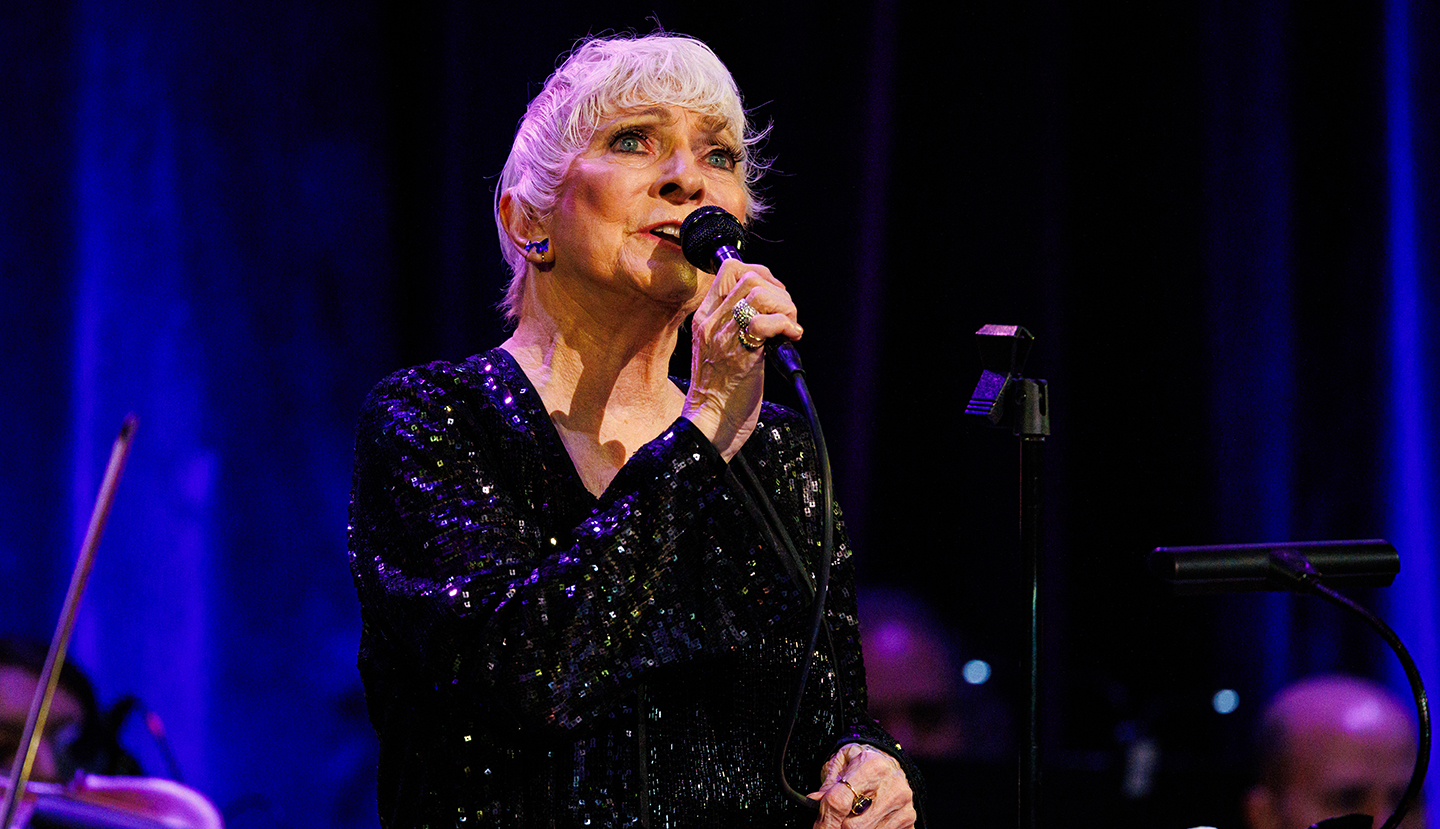 Audience at a Judy Collins concert